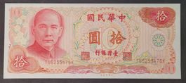 10 YUAN / TAIWAN 65 (1976) (BANKFRISCH)