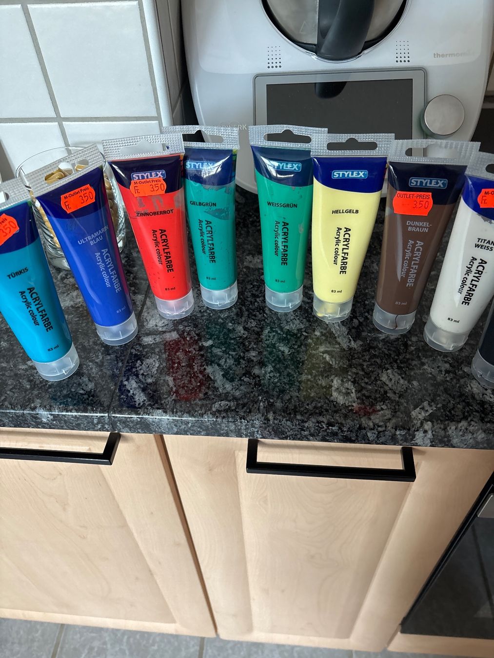 Colori: Acryl Farben – Usato da Lauwil venduto da Turbo-Schnecke