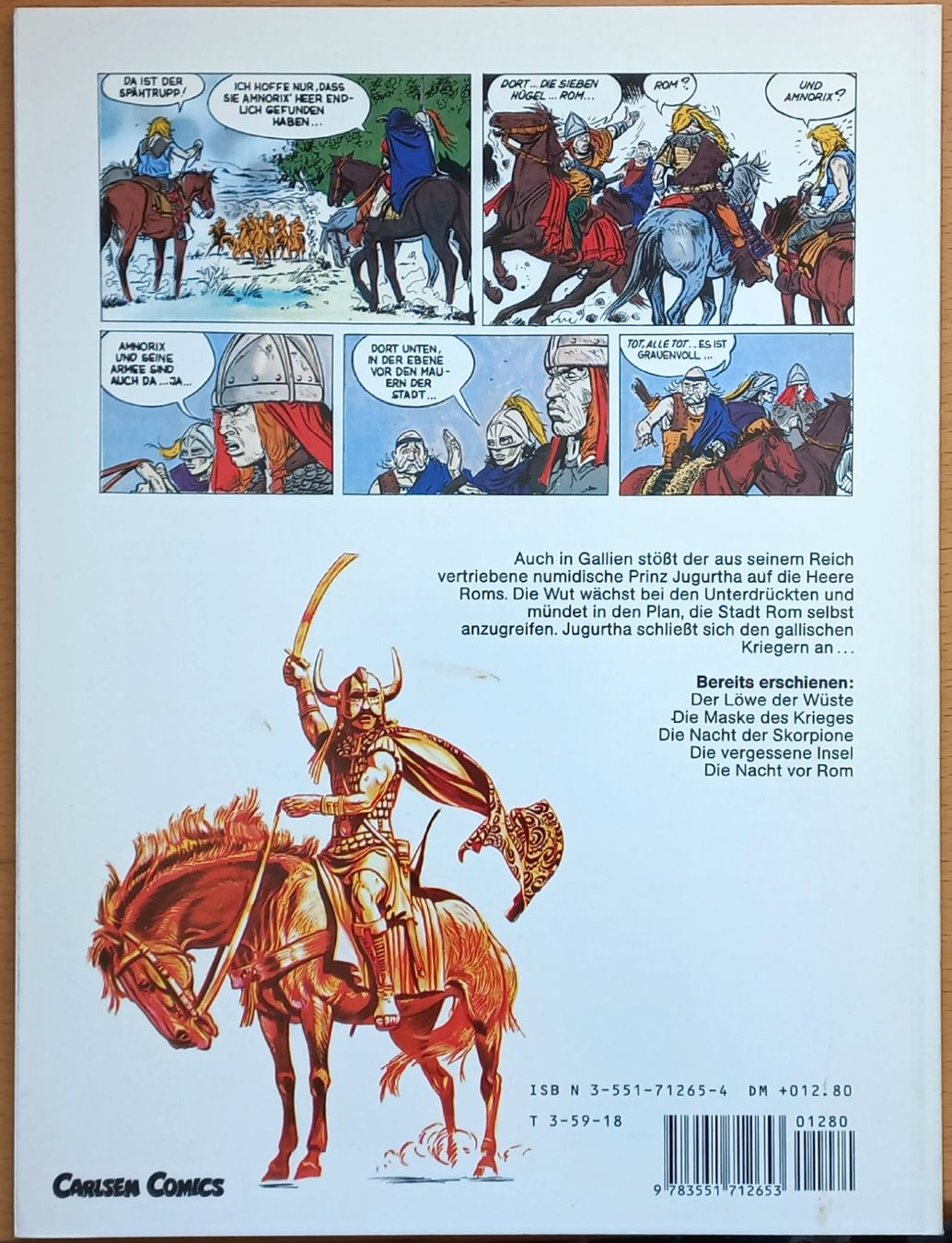 Fumetti: Comic - Jogurtha 5 - Die Nacht vor Rom – Nuovo (secondo la descrizione) da Niederuzwil venduto da lubimaja 4