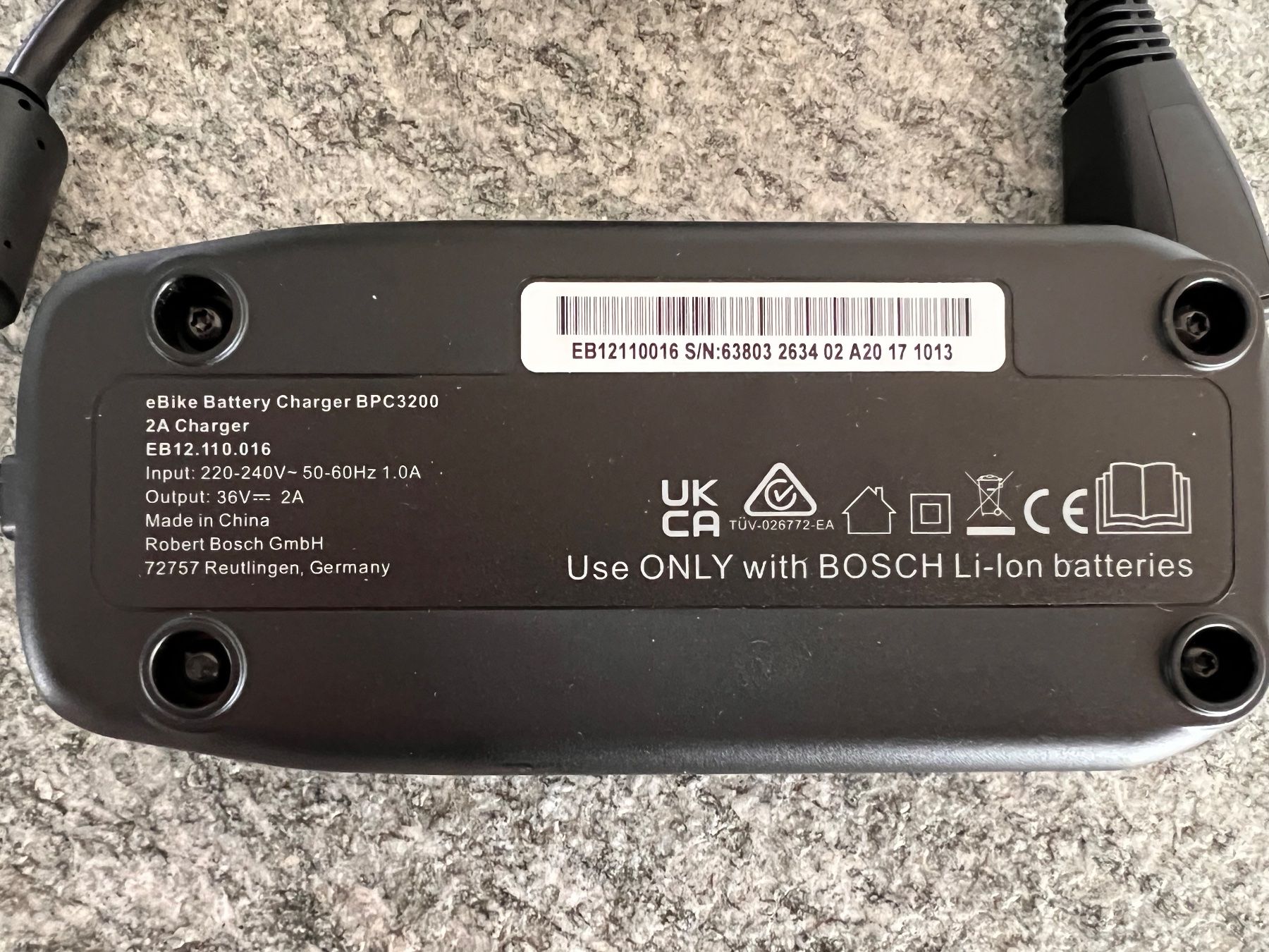 Bosch Caricabatterie: Bosch 2A Charger e-bike The smart system – Nuovo e nell'imballaggio originale da Solothurn venduto da Rocky-59 1