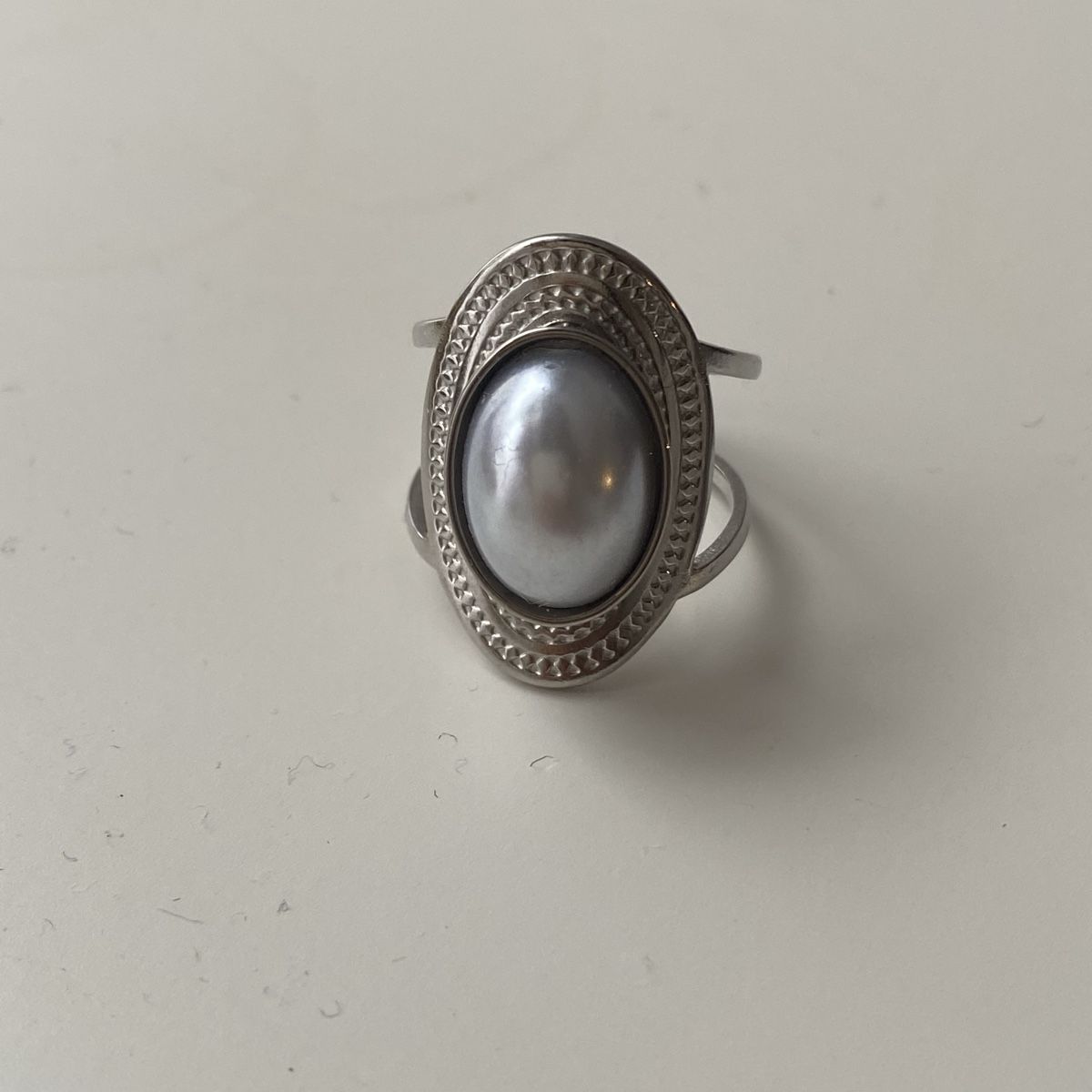 Anelli: Silberne Perle Edelstahl Ring – Nuovo (secondo la descrizione) da Givisiez venduto da dor_xb9k 2