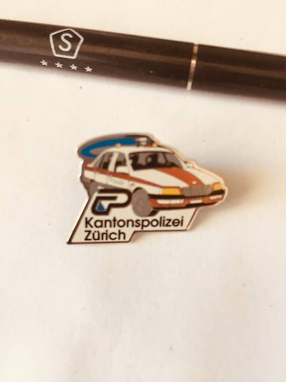 Placchette & Badge: Buttons Kantonspolizei Zürich Polizeiauto – Usato da Zürich venduto da gol_jc2x