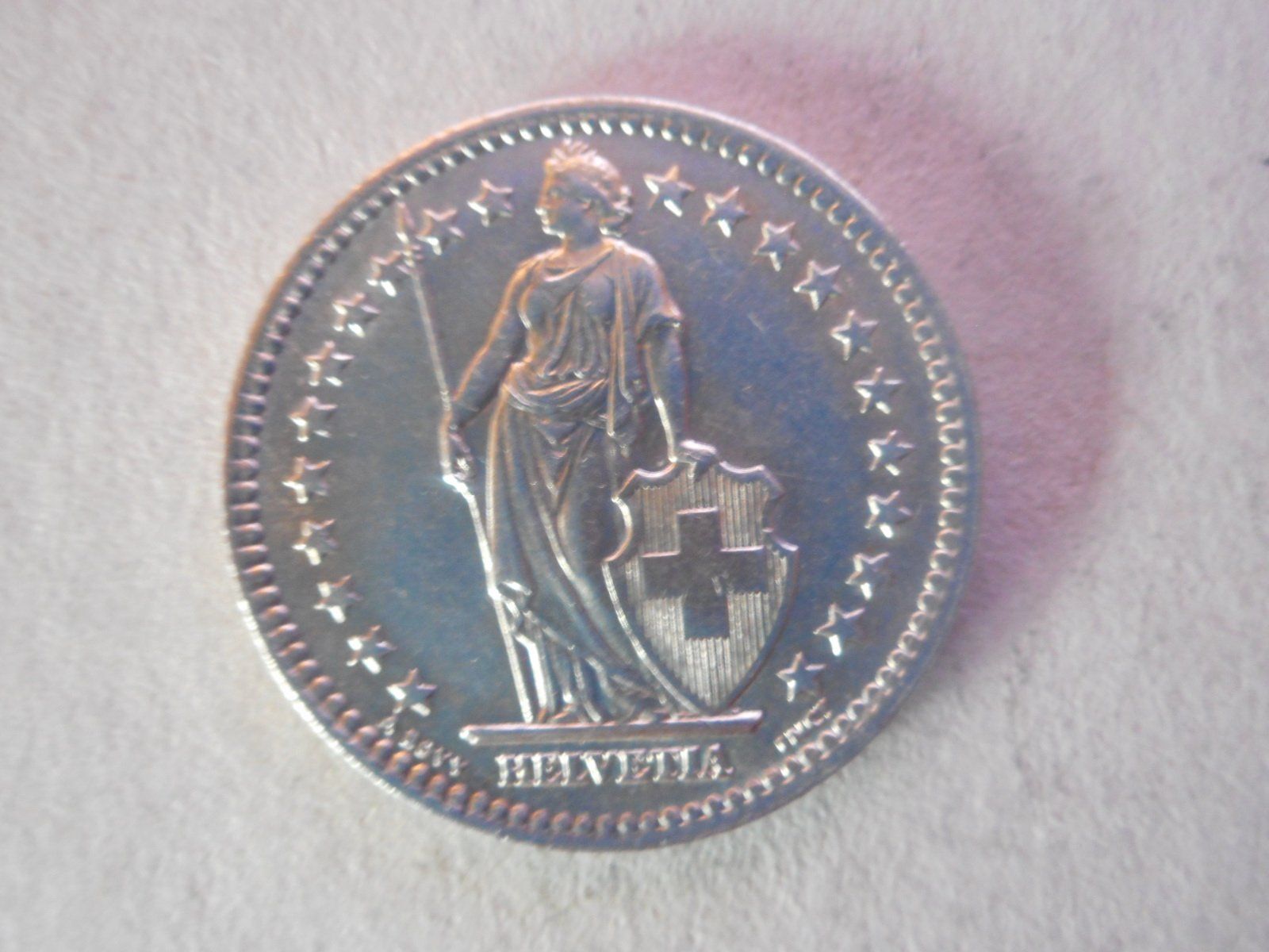 Tutti le monete: 2 Fr. 1958 silber  unz/stgl – Nuovo (secondo la descrizione) da Kriegstetten venduto da pizlad2010 2