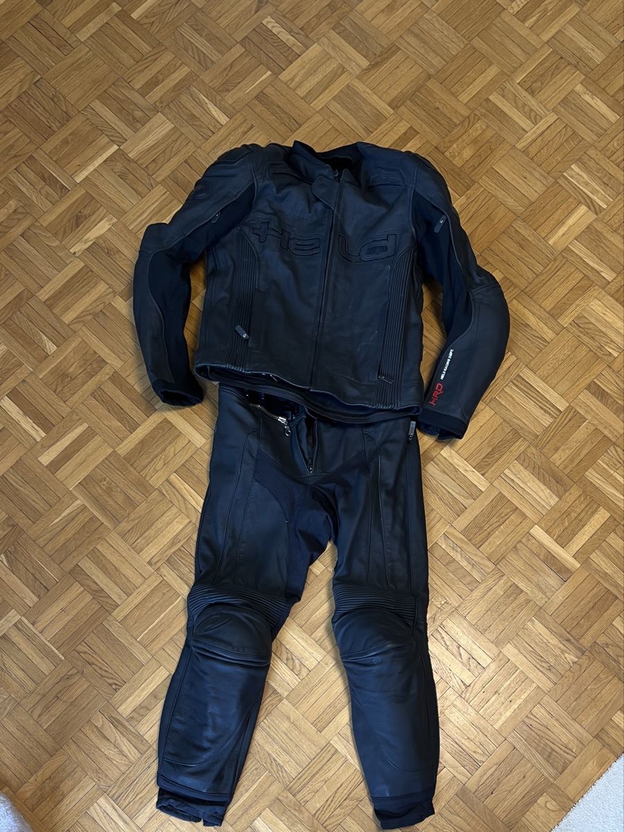 Held Completi: Held Motorrad Lederkombi Gr. 50 – Usato da Zürich venduto da peeroox
