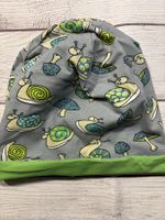 Schnecke Beanie, Wendemütze, Ökotex, Gr. 52 NEU