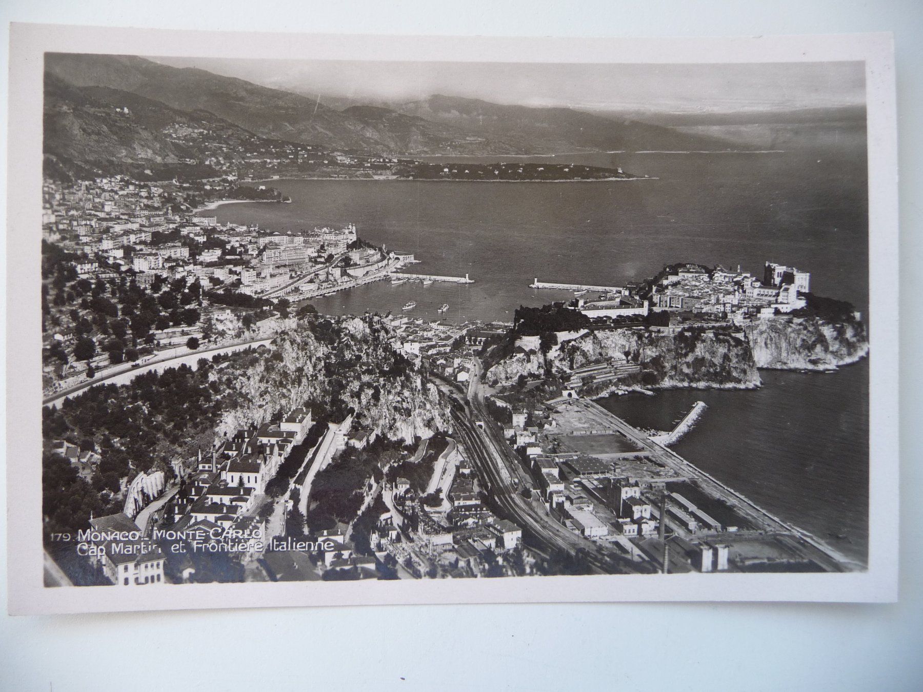 Ansichtskarten: 5 ALTE POSTKARTEN SCHWARZ.WEISS - IMPRESSIONEN VON MONACO – Gebraucht aus Aesch BL von Imoonlight 4
