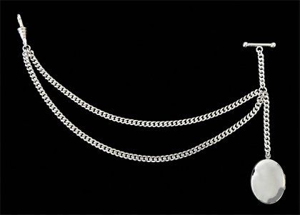 Altri accessori per orologi: Uhrenkette mit Fototank – Nuovo (secondo la descrizione) da Zug venduto da urzeit 4