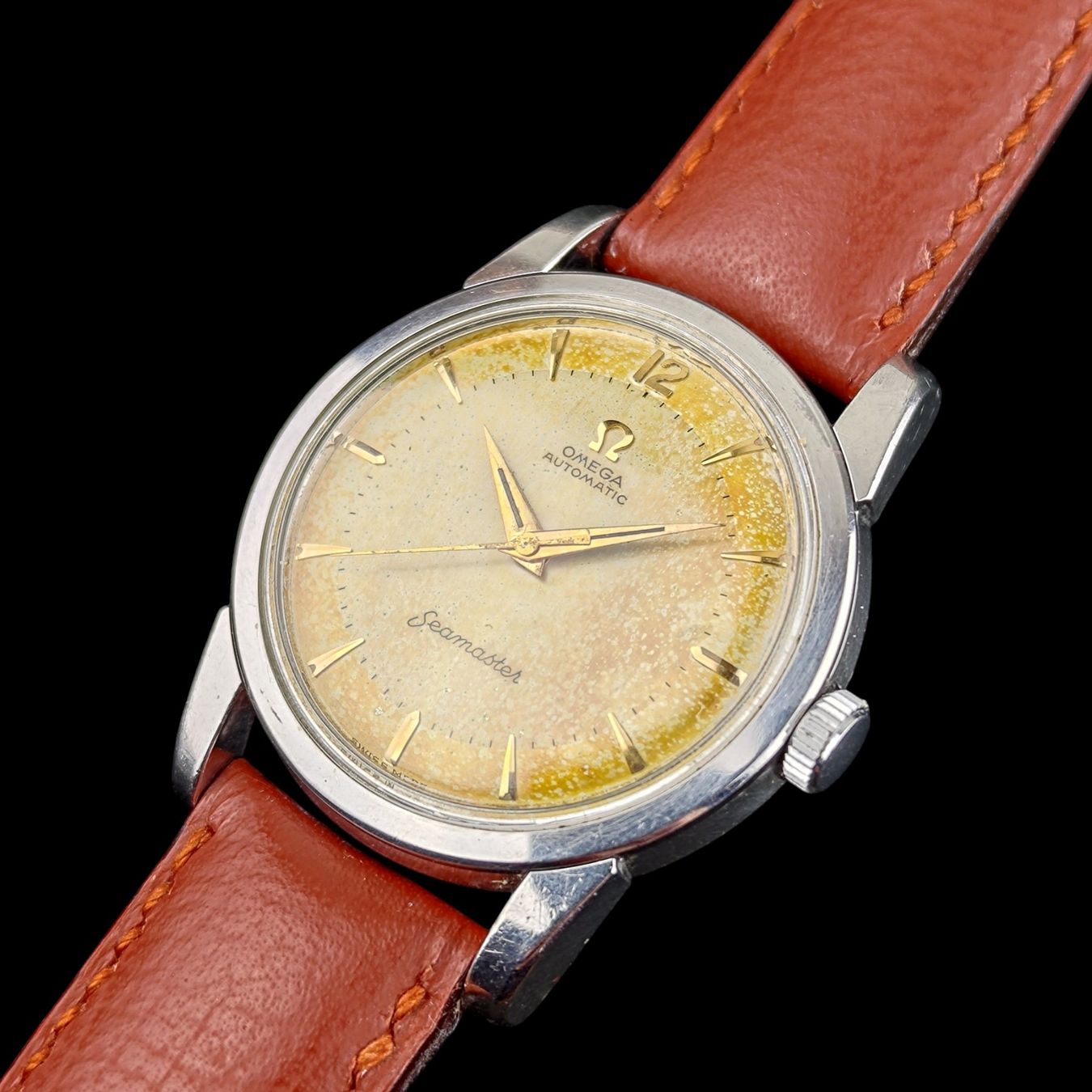 Omega Orologi: Omega Seamaster Automatic "bumper" de 1954 2767-9 SC Révisée – Usato da Ollon VS venduto da Astiegan 2