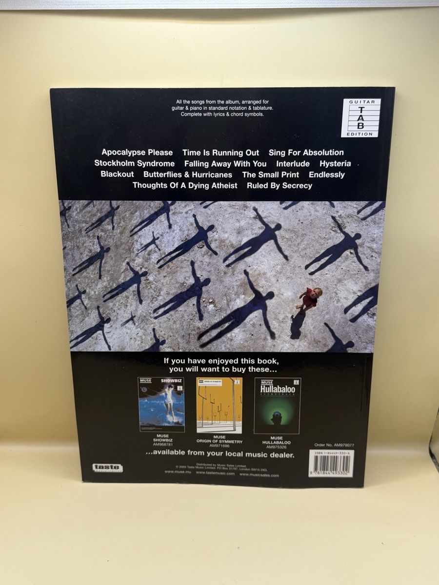 Livres: Muse Absolution Guitar TAB Edition partitions – D'occasion à Lausanne par chi_rwy5 1