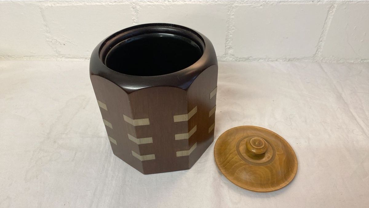 Altro: Retro  eisbehälter  dickholz , mit Deckel, Vintage Loo – Usato da sursee venduto da trilli-tralli 1