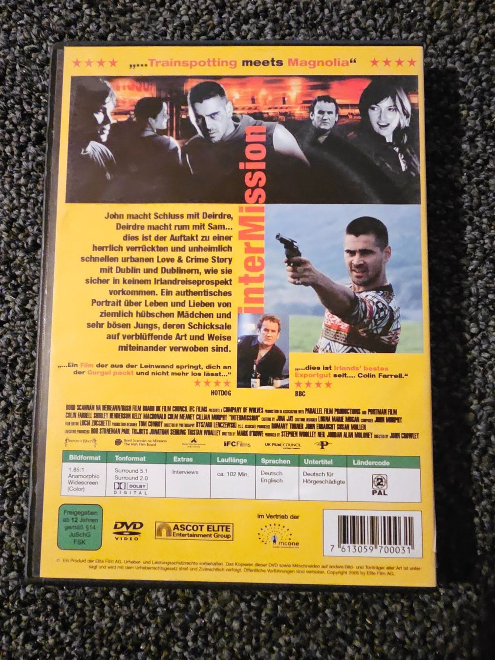 Tutti i DVDs: INTERMISSION(14465) – Usato da Ruswil venduto da M71 1