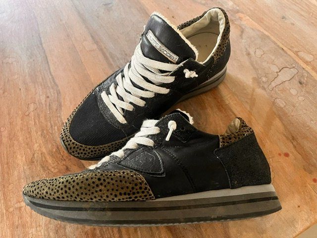 Scarpe da donna: Damen-Sneaker "Philippe Model" mit Leo-Details – Usato da Walzenhausen venduto da Jana013 1