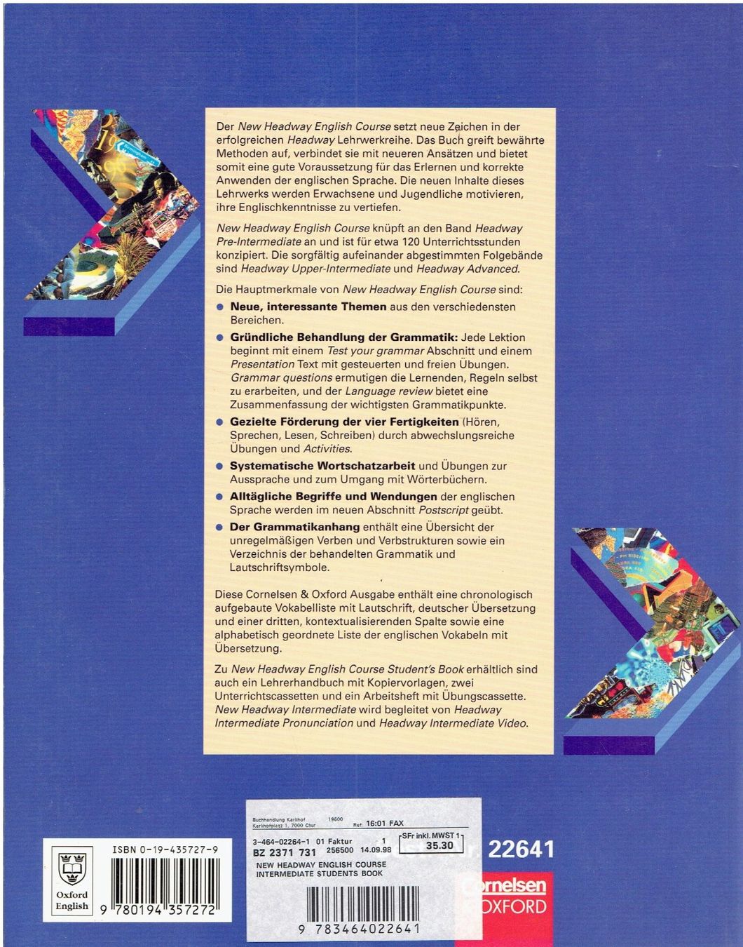 Libri: New Headway Englisch Course – Usato da Flims - Dorf venduto da Stagediver 1