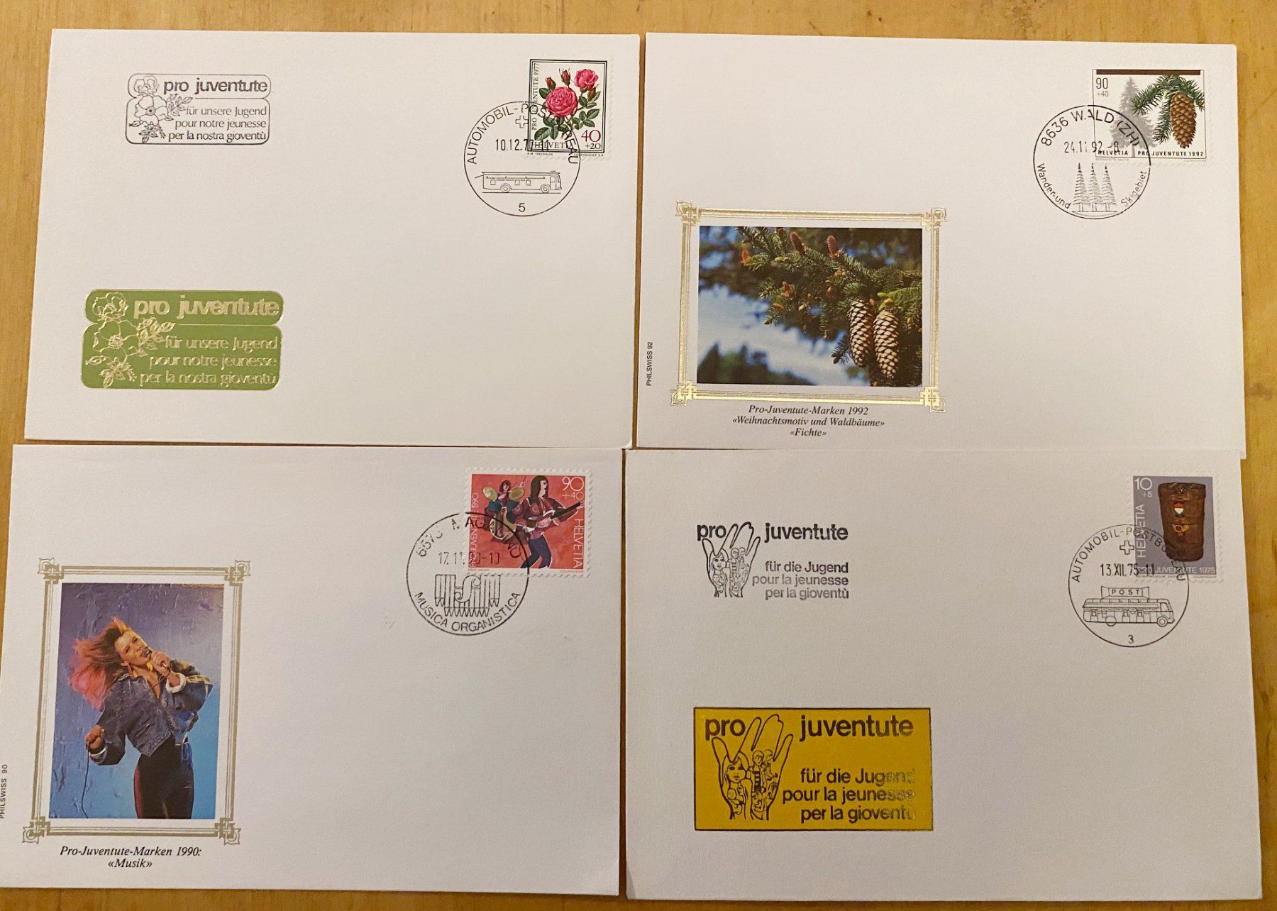 Alle Briefmarken: 30 Ersttagsbriefe (FDC) Pro Juventute – Neu (gemäss Beschreibung) aus Zürich von ext_9yq9 1