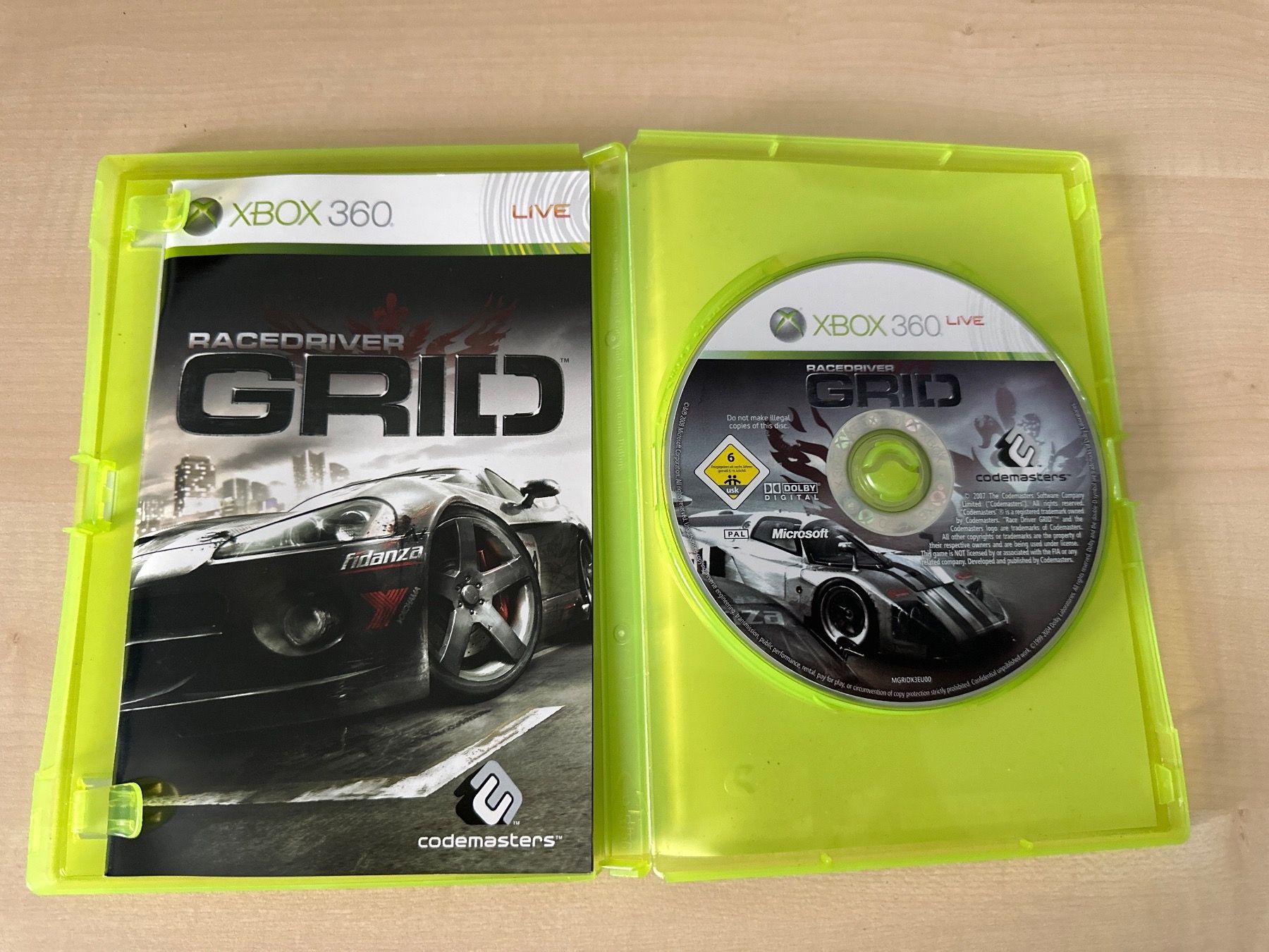 Microsoft Giochi: Xbox 360 Grid- Racedriver – Usato da Arisdorf venduto da comestibles 2