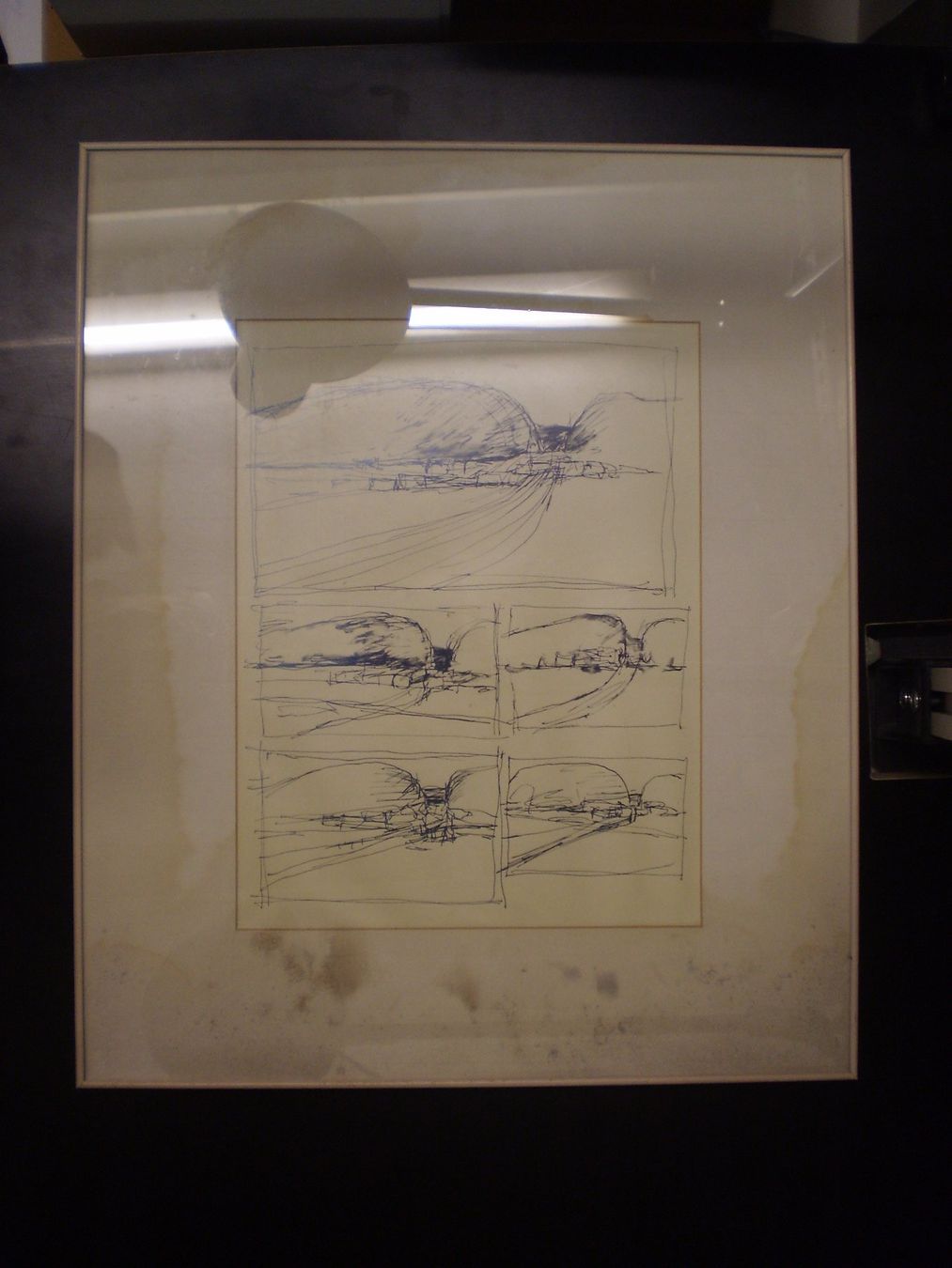 Poster & Bilder: Fritz Strebel: Zeichnung – Gebraucht aus Lenzburg von strebeck