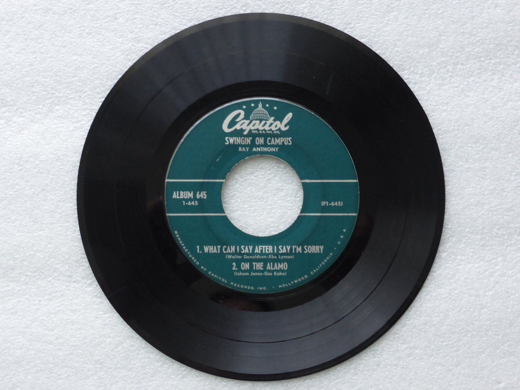 Vinyles: Vinyl Single  EP  RAY ANTHONY – D'occasion à Küssnacht am Rigi par Mondkinder 2