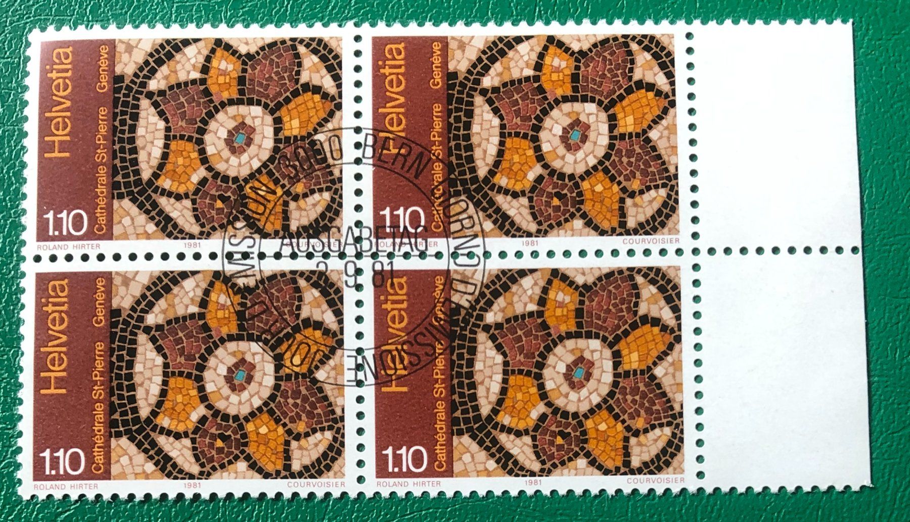 Tutti i francobolli: 4 er Block Nr.659 mit ETStempel Bern – Usato da Aarau venduto da Billa007