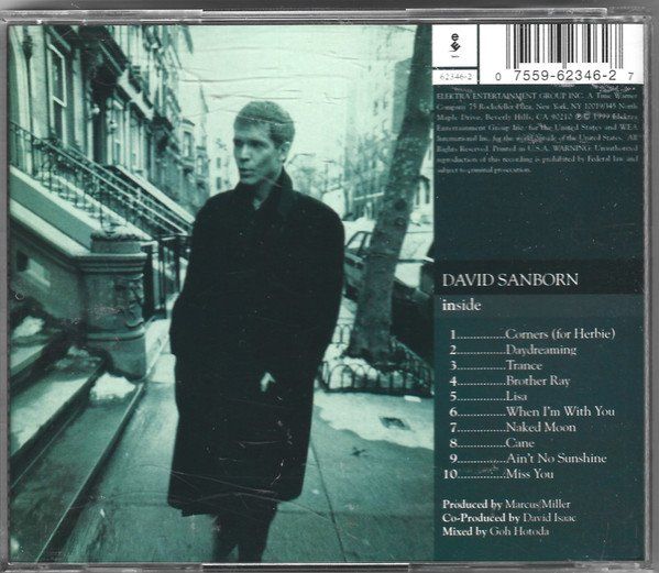 CDs: David Sanborn Inside – Gebraucht aus Bionnens von Meg011 1