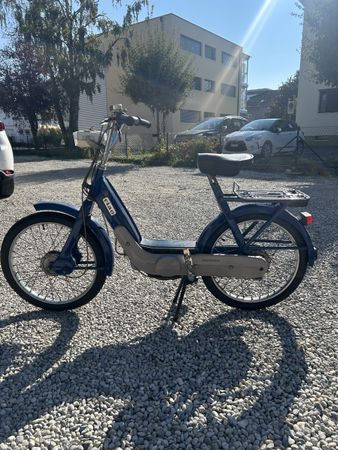 Cyclomoteur Piaggio Ciao bleu avec permis de circulation