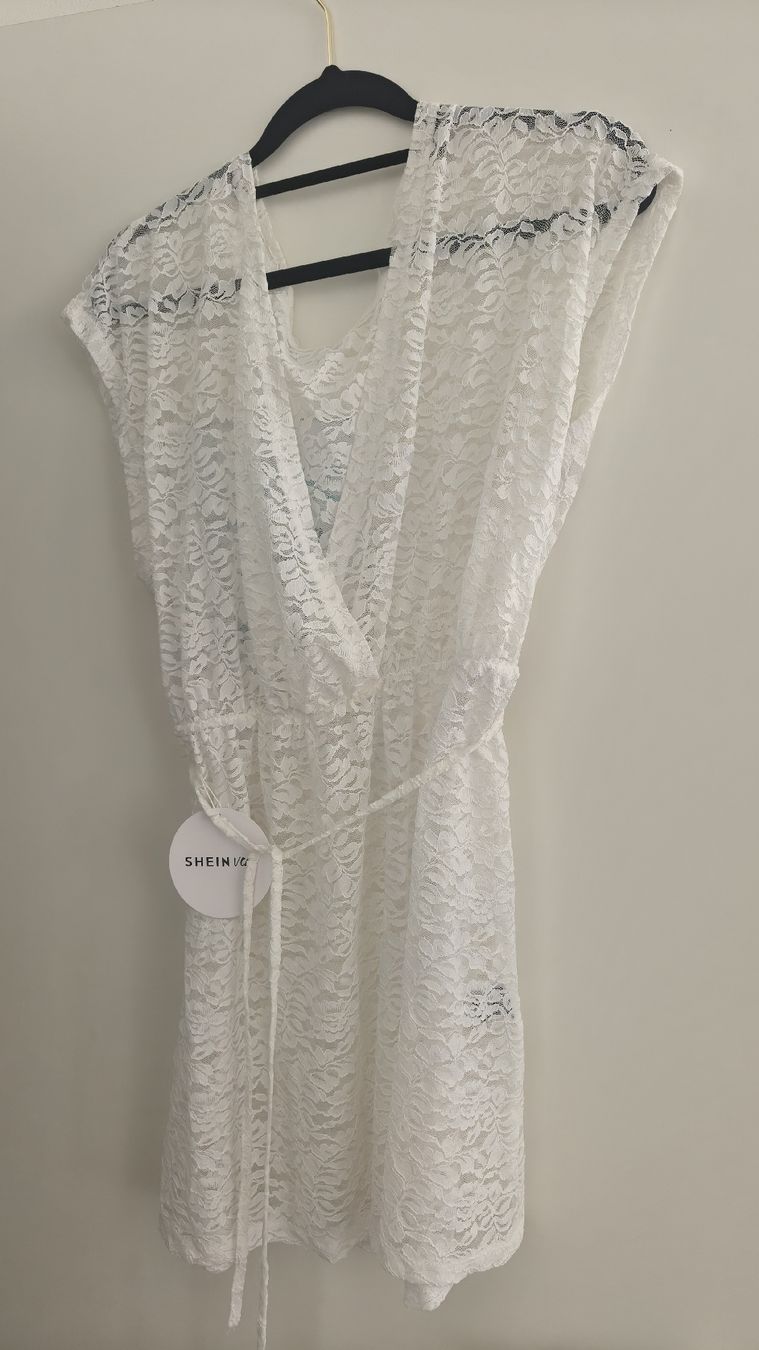 Shein Robes: Wickel Sommer Kleid Mesh Shein – Neuf avec emballage d'origine à Biberist par Virginie_S 2