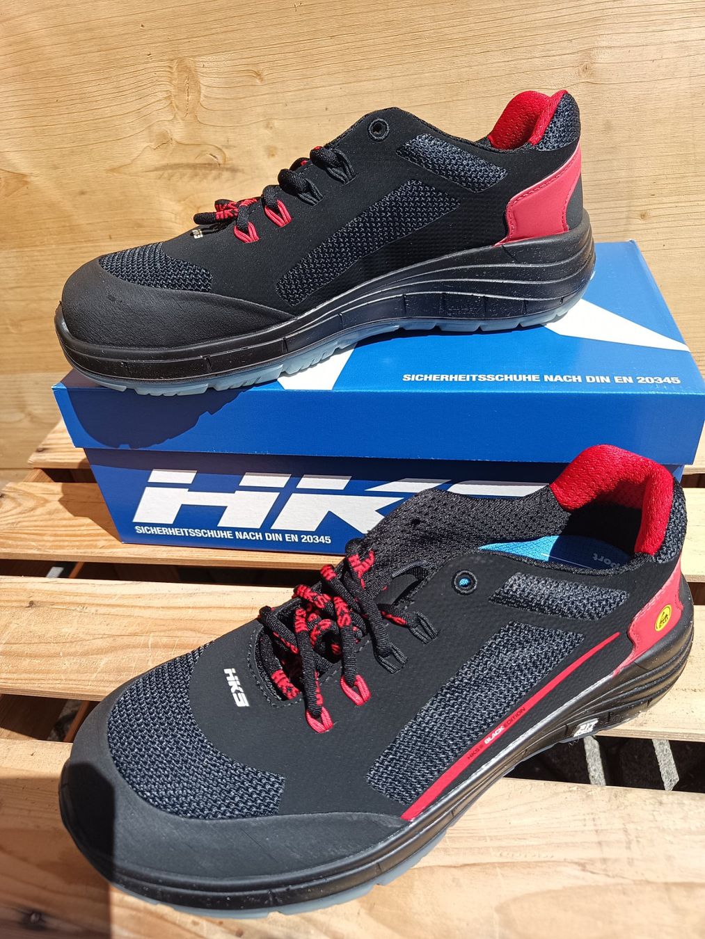 Herrenschuhe: HKS Sicherheitsdchuhe S1 SRC 42 – Neu und originalverpackt aus Oberegg von A-Z.Handel.Loehrer