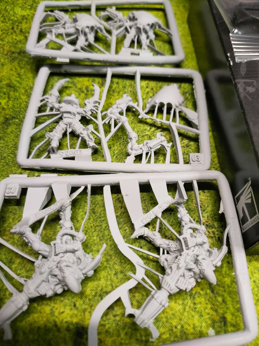 Giochi: Warhammer 40k, Warp Spiders Aeldari Eldar – Nuovo e nell'imballaggio originale da Baden venduto da Araneus 1