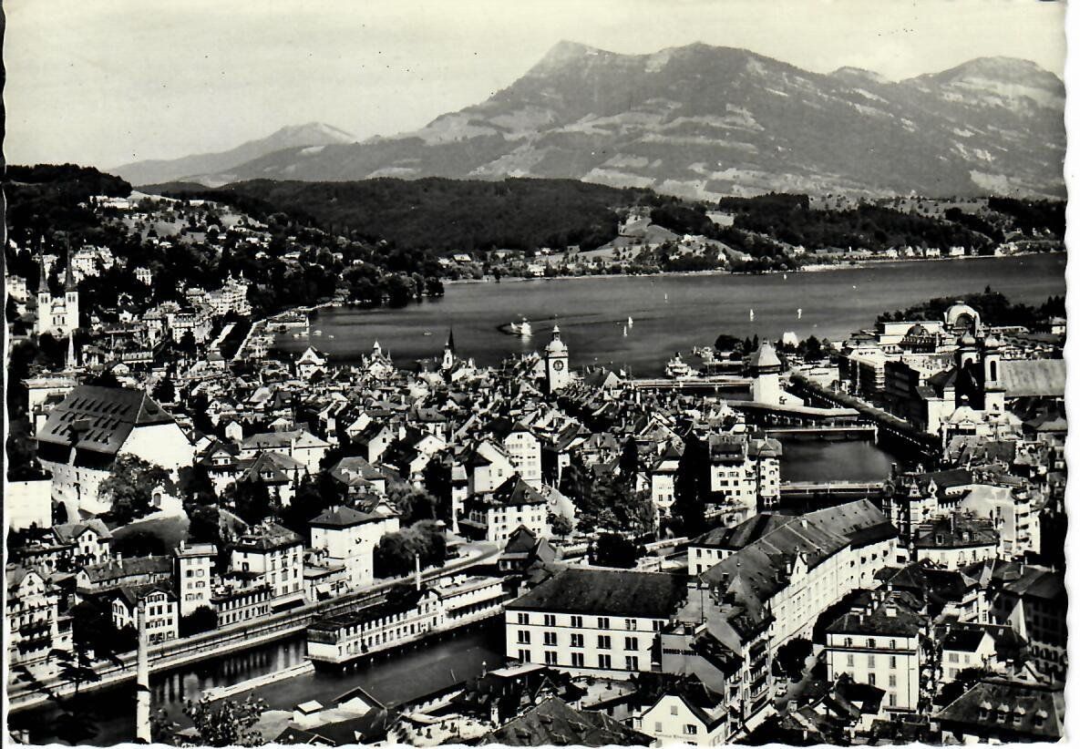 Ansichtskarten: Luzern – Gebraucht aus Hochdorf von Ziegel-16