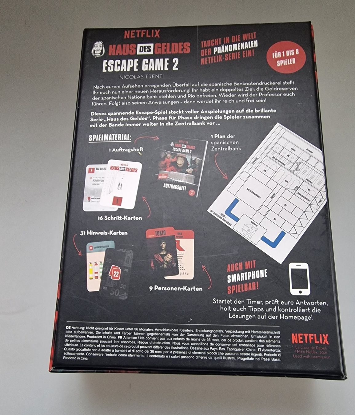 Giochi: Haus des Geldes Escape Game 2 Neu – Nuovo e nell'imballaggio originale da Oberuzwil venduto da aseinkaufswelt 1