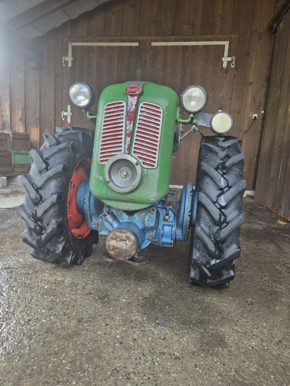 Rapid Tracteurs: Rapid spezial mit Pflug/egge – D'occasion à Schleitheim par Marc.Heller 5