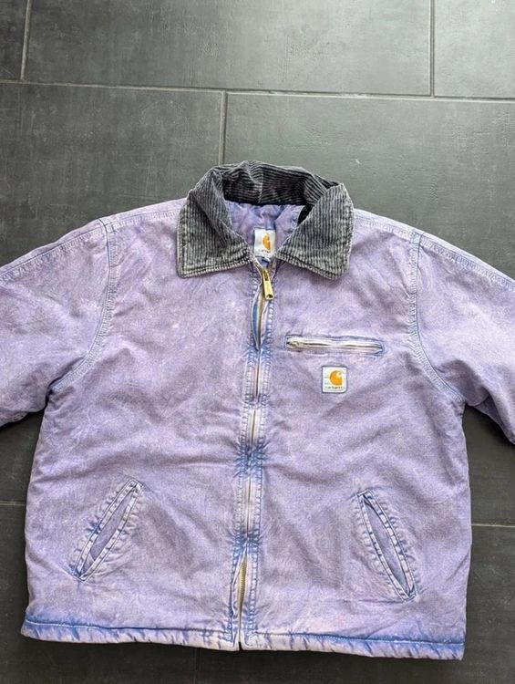 The 2025 Carhartt detroit rework jacket in purple (D'occasion) à Plan ...
