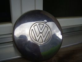 Radkappe VW Chrom rund mit Emblem 1 Stück gebraucht