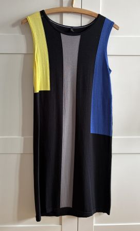 Benetton Sommerkleid, schwarz