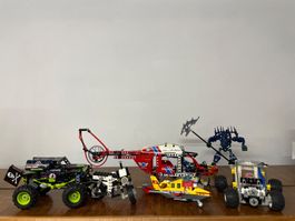 Konvolut: 6 LEGO Technic / LEGO City Modelle