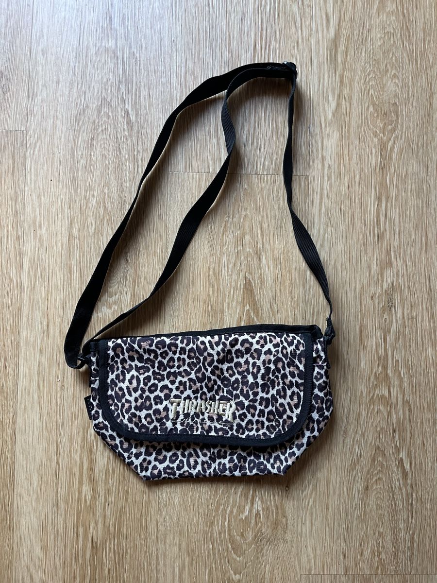 Borse: Thrasher Tasche Leopard Print Grösse One Size gebraucht – Nuovo (secondo la descrizione) da Zürich venduto da jaelllara
