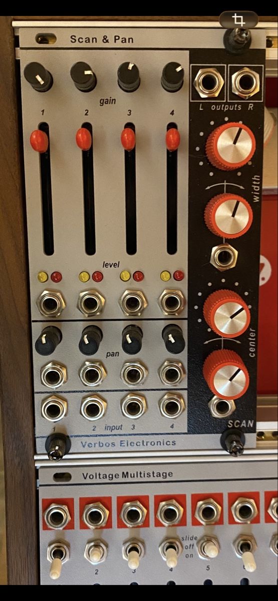 Strumenti musicali: Verbos Electronics Scan & Pan Eurorack Modul gebraucht – Usato da Oberflachs venduto da raumgleiter22