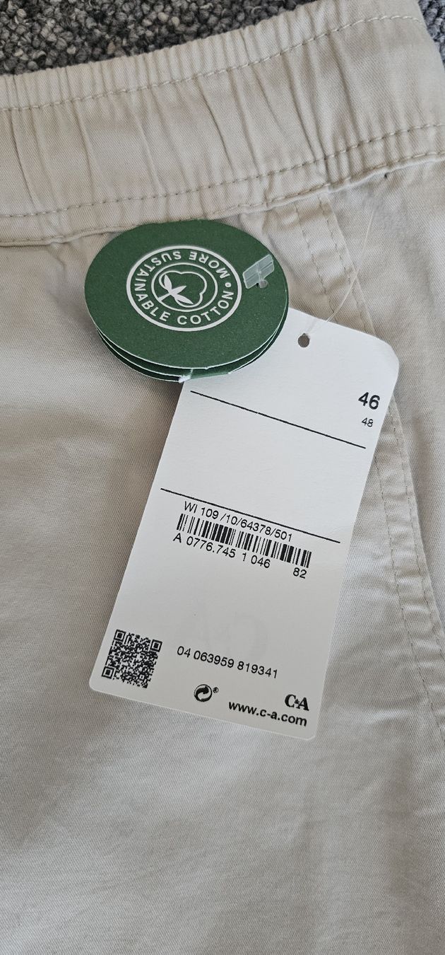 Gonne: Jupe, sandfarbig, neu, Gr. 46 – Nuovo e nell'imballaggio originale da Arbon venduto da Flyaway8 1