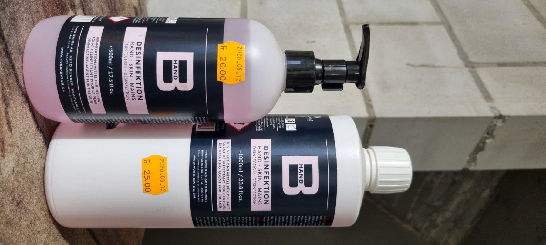 Pulizia & Igiene: Handdesinfektion 500&1000 ml – Nuovo (secondo la descrizione) da Grossdietwil venduto da GNOM313