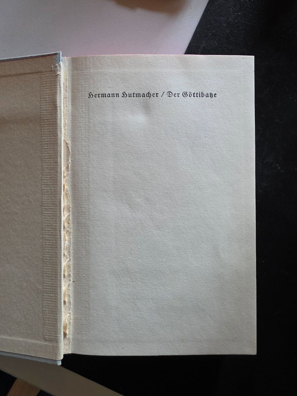 Libri: Hermann Hutmacher - Der Göttibatze - Berndeutsche E. - 1936 – Usato da Walterswil BE venduto da Lonitti 7