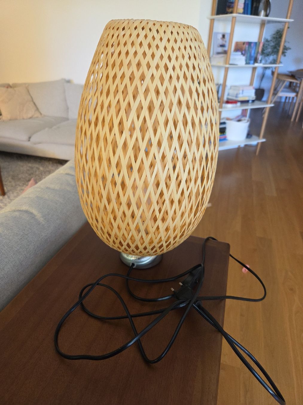 Lampen: Stehlampe Ikea Bambuslook – Gebraucht aus Zürich von GuentherZH