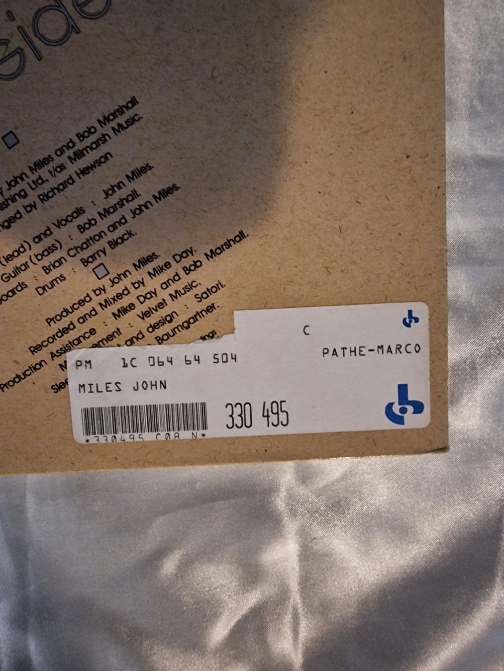 Dischi in vinile: John Miles - Miles High – Usato da Pfaffnau venduto da gunport 8