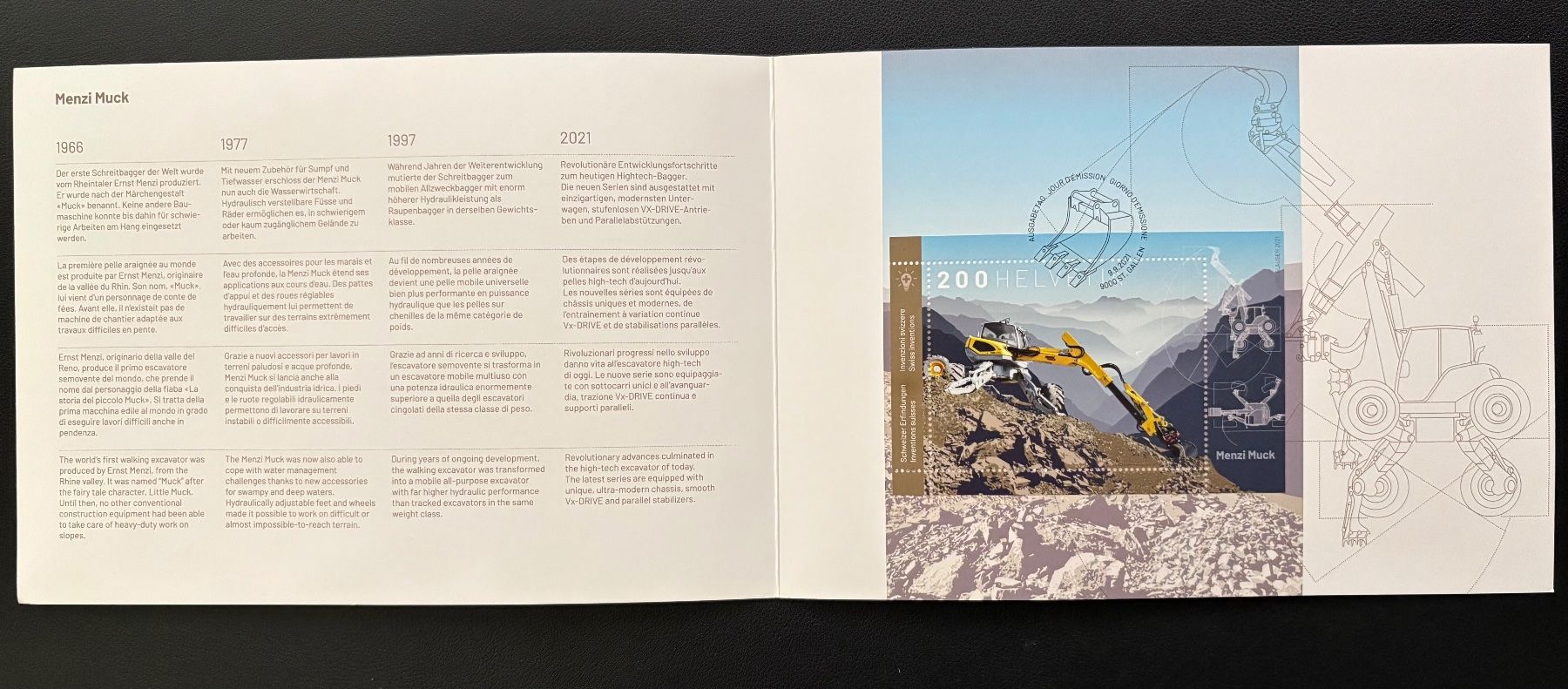 Tous les timbres: Timbre-poste suisse - édition spéciale 2021 – Neuf (Voir description) à Cressier FR par Frissssson 1