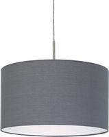 Pendelleuchte Hängelampe Stoffschirm E27 60W Ø38cm dimmbar