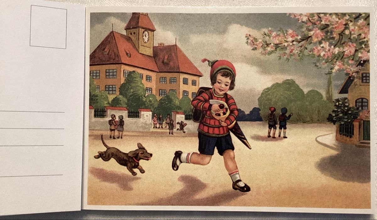Cartoline postali: Nostalgische Postkarten, Grusskarten/Glückwunschkarten – Usato da Reinach BL venduto da Linda013 5