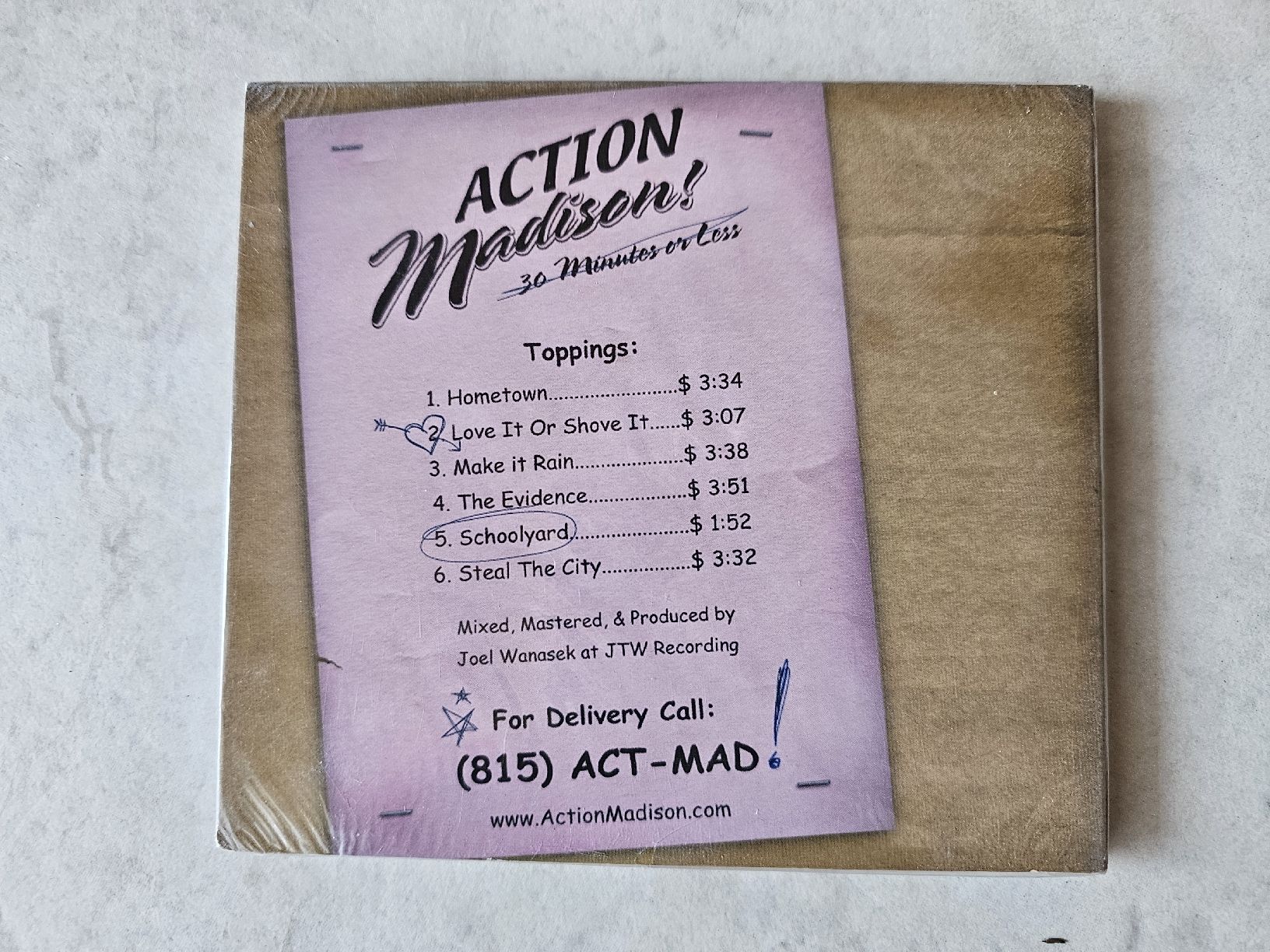 CDs: Action Madison  -  30 Minutes Or Less / Fabrikneu – Neuf avec emballage d'origine à Schneisingen par backstore24 1