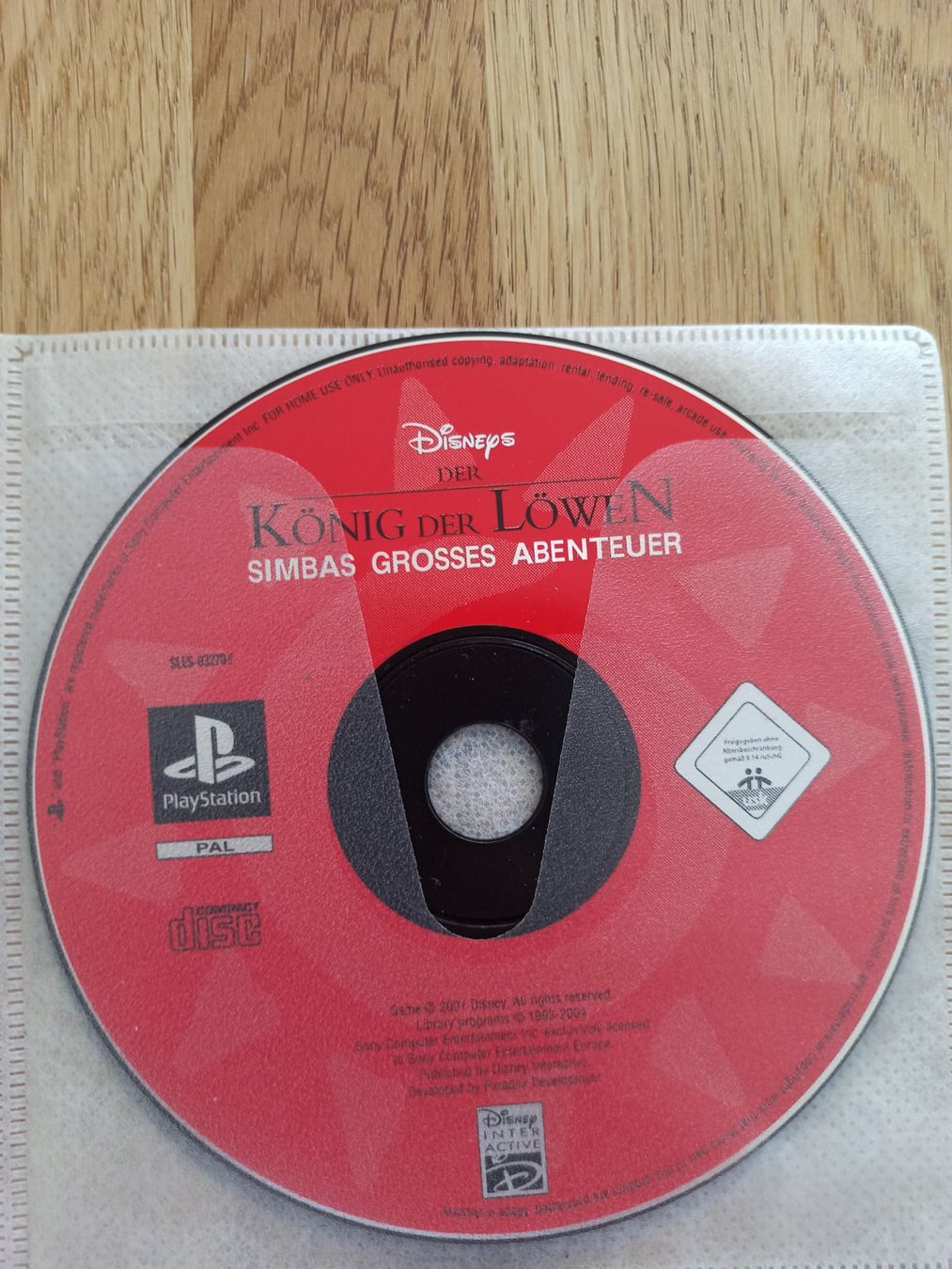 Spiele: König der Löwen PS1 - Disc – Gebraucht aus Oberweningen von mar_87mx
