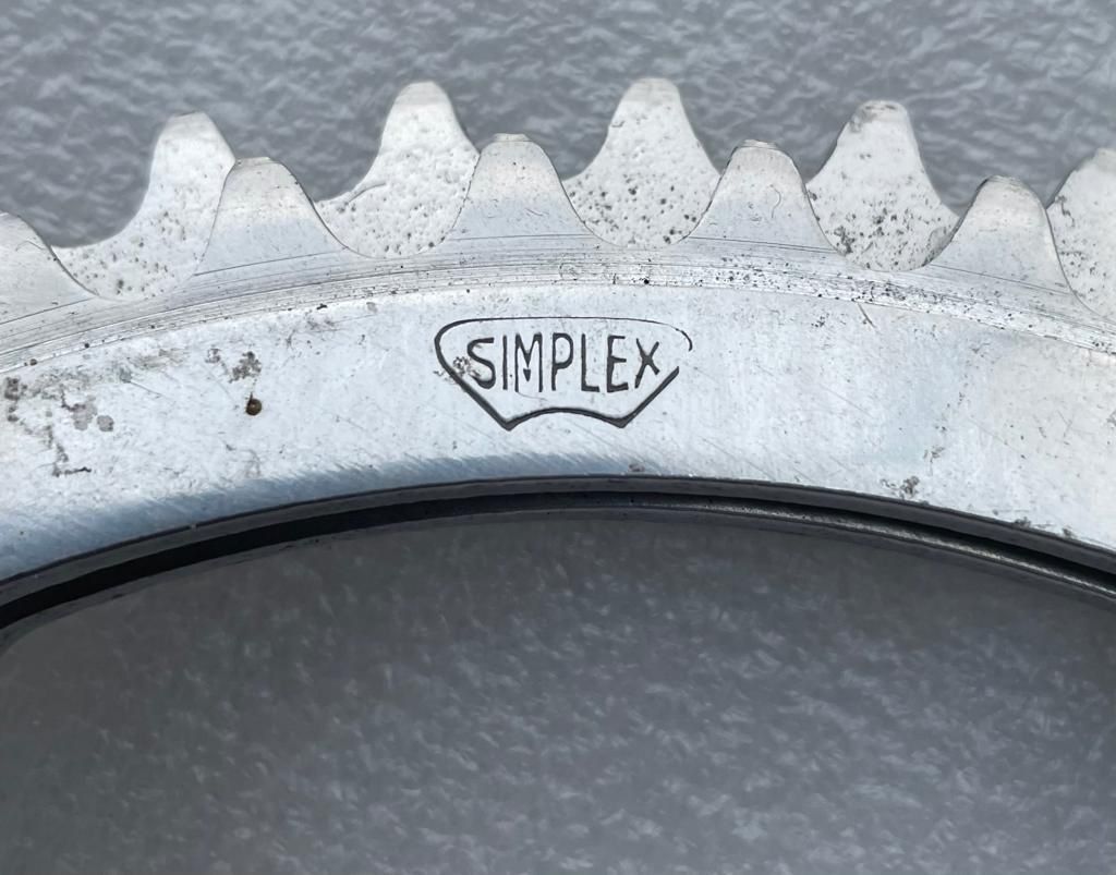 Ersatzteile: Simplex Doppelkettenrad - ALU - NEU – Neu (gemäss Beschreibung) aus nürensdorf von Sacha1313