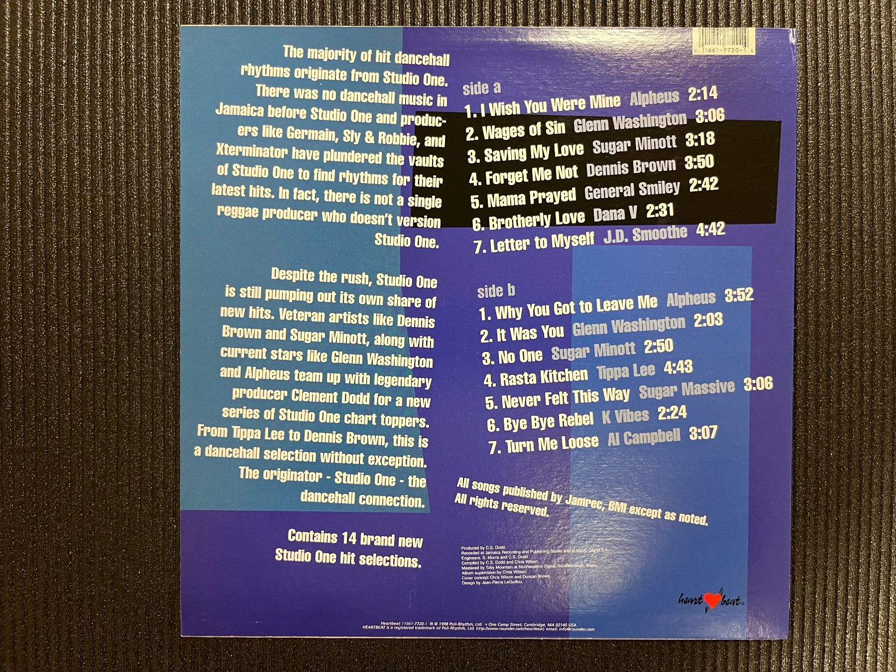 Vinyles: Studio One Dancehall Selection – D'occasion à Olten par Xtra 1