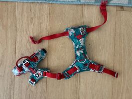 Hundegeschirr mit Muster verstellbar guter Zustand