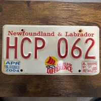 🇨🇦 Autonummer - Newfoundland and Labrador HCP 062 - Kanada